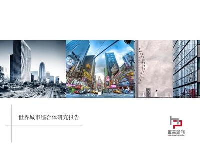 【广告策划PPT】世界城市综合体研究报告